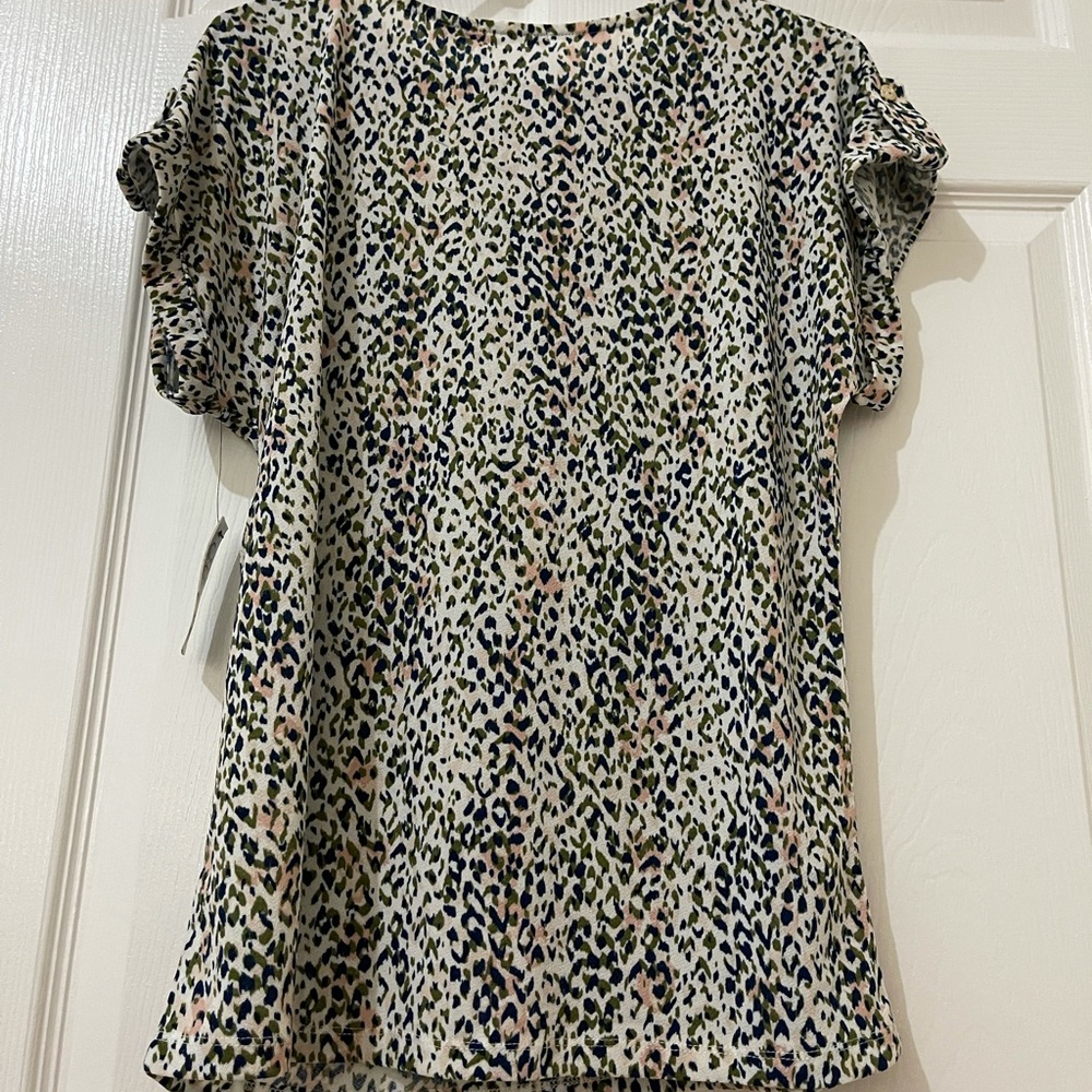 Leopard pattern blouse - Picture 2 of 2